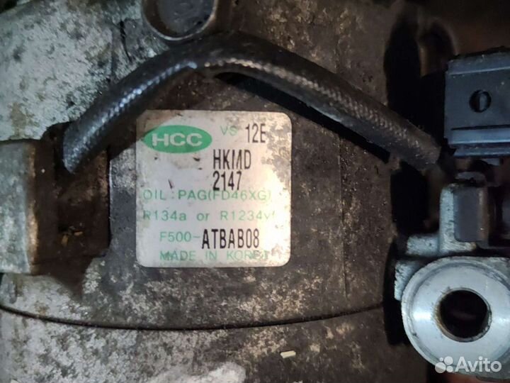 Компрессор кондиционера Hyundai/KIA G4ND G4NA 2.0л