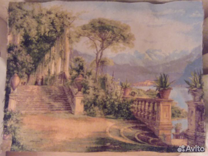 Картина гобелен без рамы 61х46см