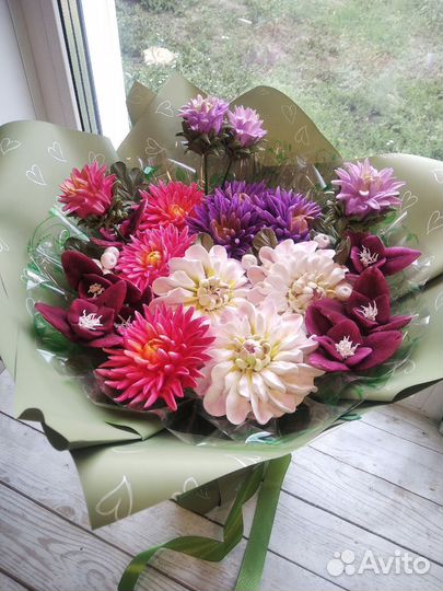 Зефирные букеты Украсьте свой день красотой