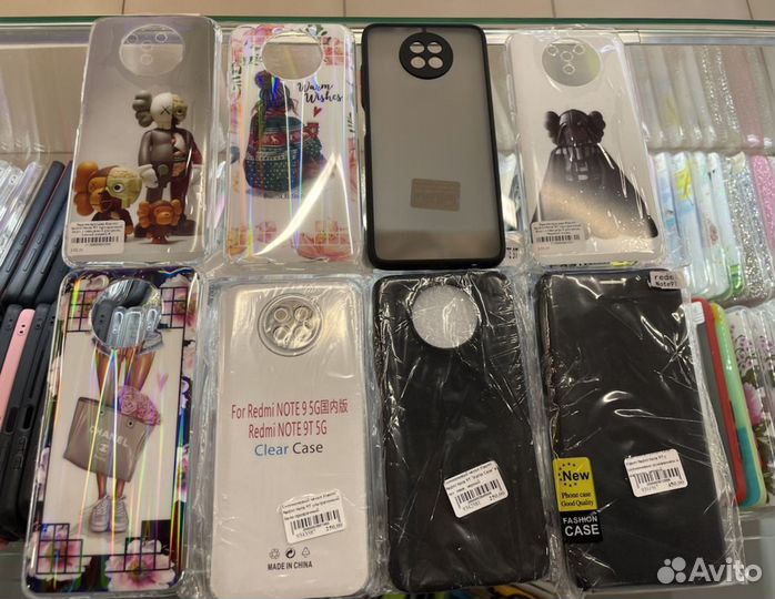 Защитные стекла и Чехлы Redmi Note 9t