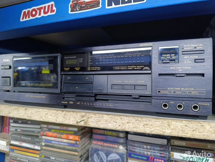Дека кассетная teac v750