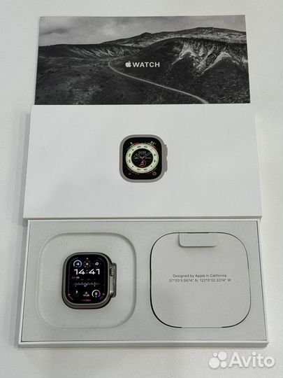 Apple Watch Ultra, 49mm. Blue/Grey Trail Loop