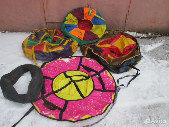 Снегокаты, ватрушки, ледянка