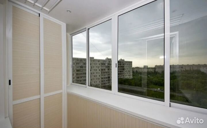 Окна на балкон