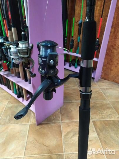 Фидер -спиннинг в сборе