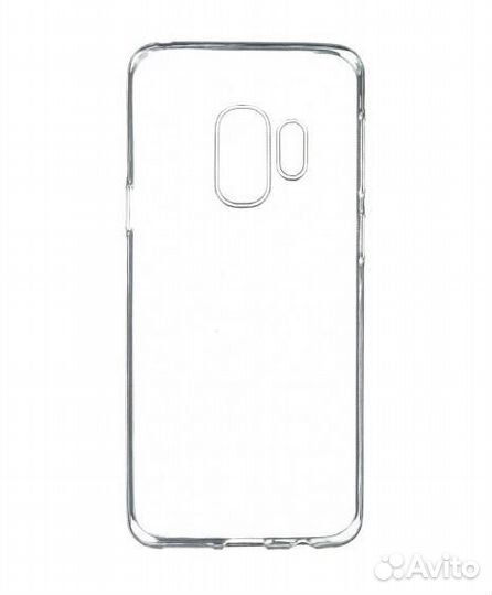 Чехол-Накладка на Samsung Galaxy S9 (прозрачная)