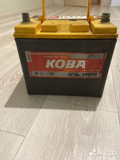 Аккумулятор koba 75 ah