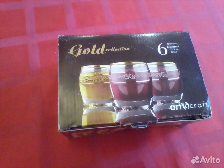 Набор стопок для крепких напитков