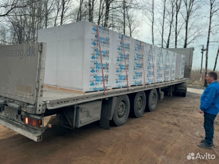 Газобетонные блоки (газоблоки), пеноблоки Bonolit