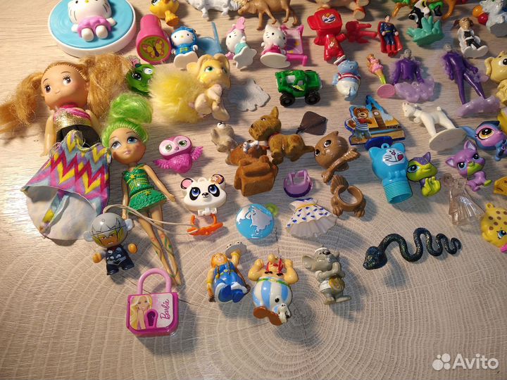 Игрушки из Киндер пакетом