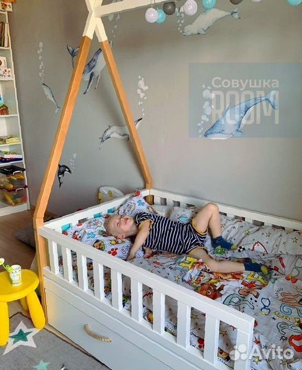 Кровать вигвам