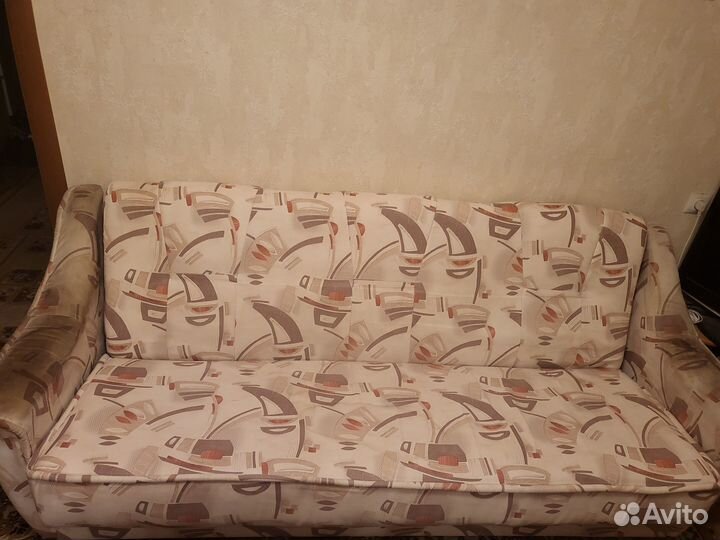 Диван прямой раскладной книжка бу