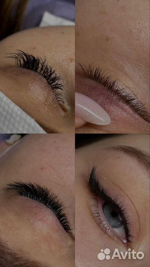 Наращивание и ламинирование ресниц