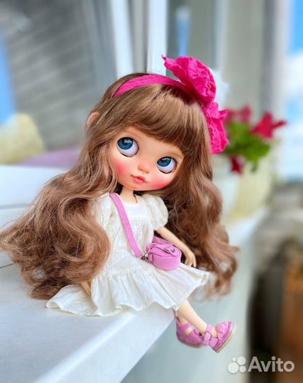 Кукла Блайз кастом Blythe doll custom