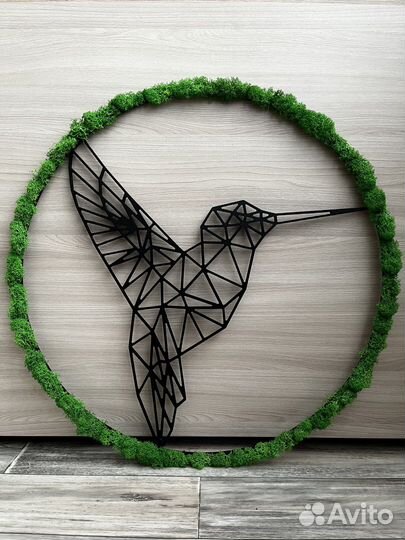 Картина панно из дерева