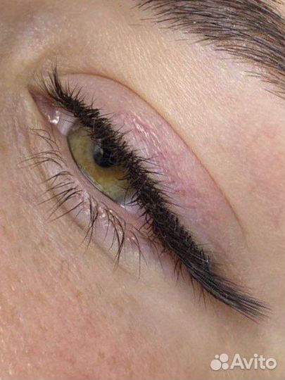 Наращивание ресниц на дому