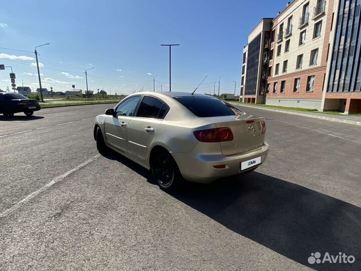 Mazda 3 1.6 МТ, 2003, 230 000 км