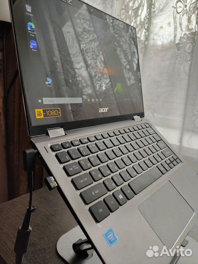 Ноутбук трансформер Acer spin sp111-32n + стилус