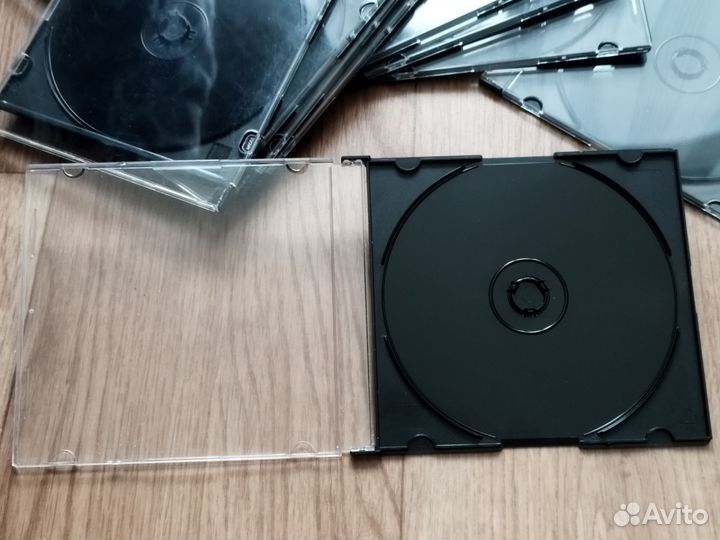 Пластиковые боксы для CD/DVD дисков