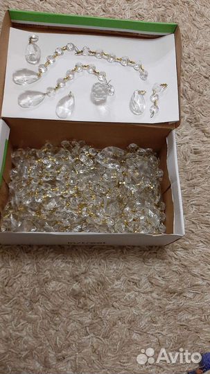 Хрустальные подвески для люстры