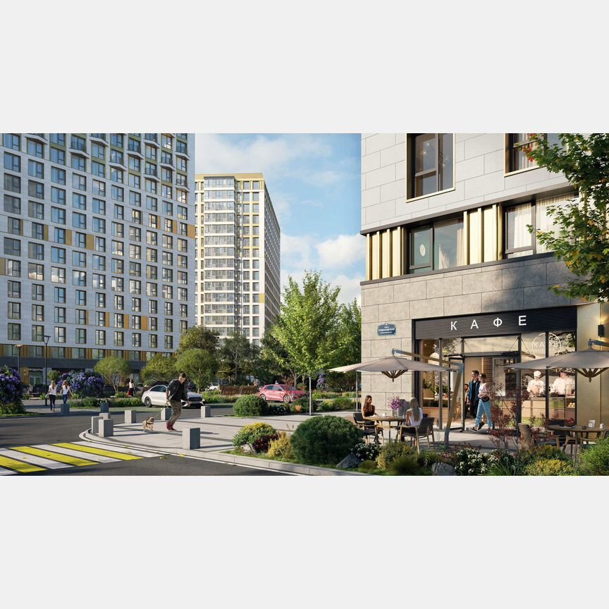 Квартира-студия, 24,6 м², 4/18 эт.