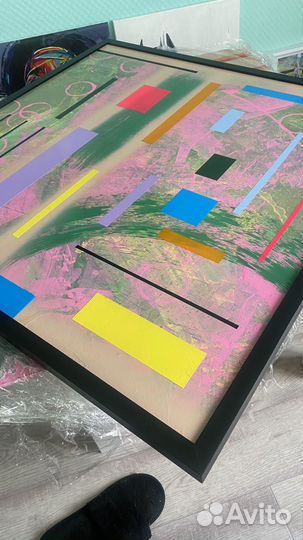 Картина абстракция 76на76