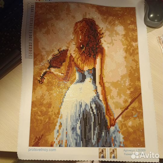 Алмазная мозаика готовая