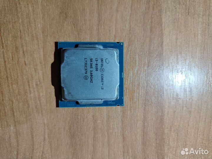 Процессор intel core i3 8100