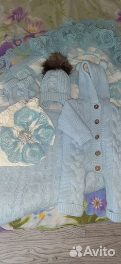 Конверт на выписку, осень, весна, зима