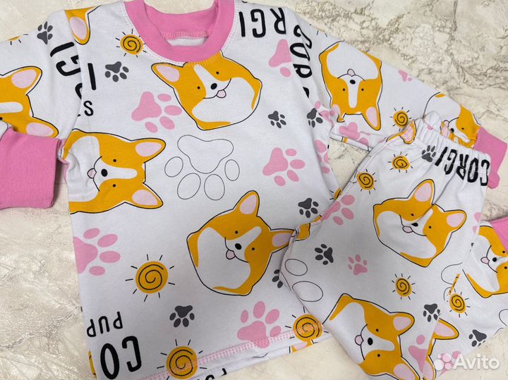 Пижама для девочки новая