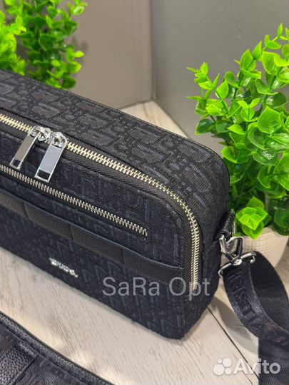 Сумка dior люкс унисекс / оптом черная