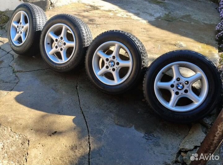 Диски с резиной bmw 15 стиль