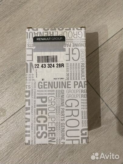 Катушка зажигания renault logan