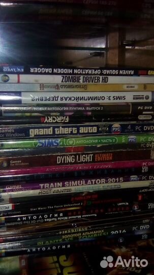 Продам игровые диски для пк