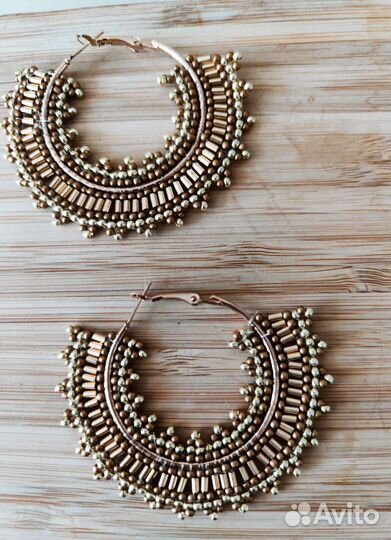 Серьги ручной работы