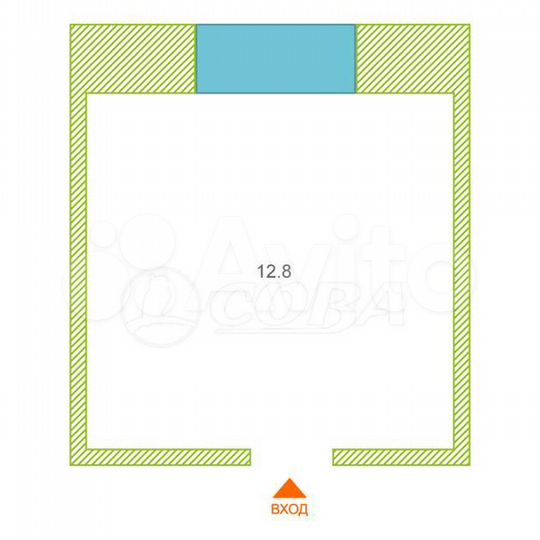 Комната 13 м² в 1-к., 9/9 эт.