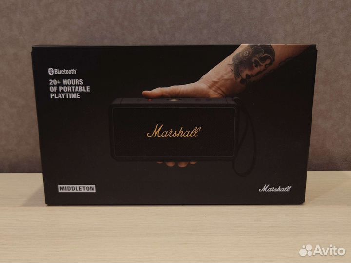 Marshall Middleton, черный/латунь