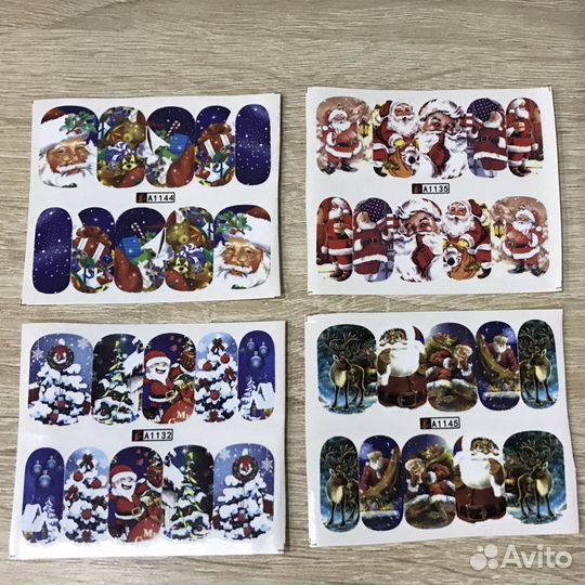 Новогодние слайдеры 24шт