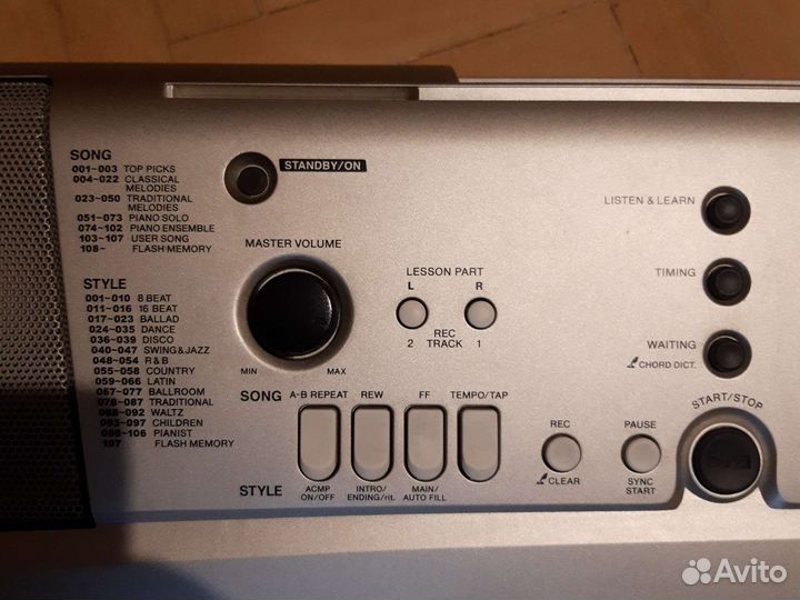 Синтезатор yamaha PSR E 313