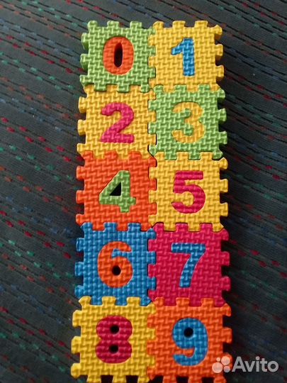 Мякий конструктор пазлы