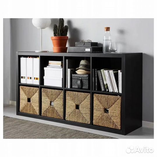 Корзина для хранения IKEA 32x33x32 см, водоросли