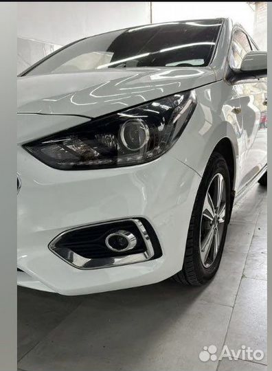 Фары хундай солярис 2 линзовые