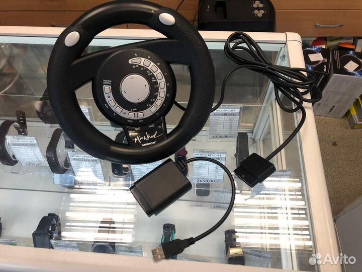 Руль игровой для PS3 PS2 Xbox PC MM624