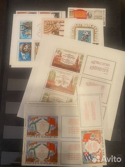 Почтовые марки СССР 1973-1977 года