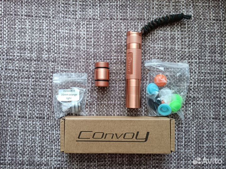 Фонарик Convoy S2+ copper