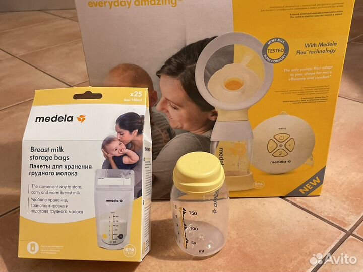 Молокоотсос электрический medela