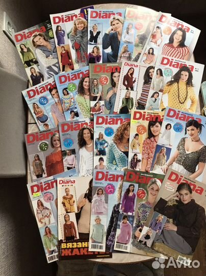 Журналы по вязанию крючком 110 шт