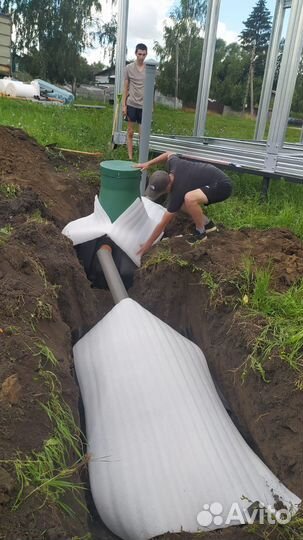 Септик биофор 0.9 профи с монтажом