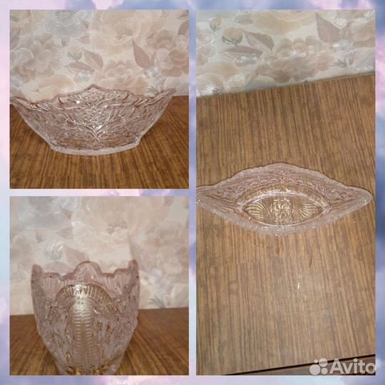 Хрусталь СССР салатники
