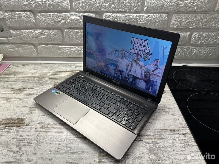 Мощный ноутбук Asus Core i5/ nvidia 610M/4ядерный